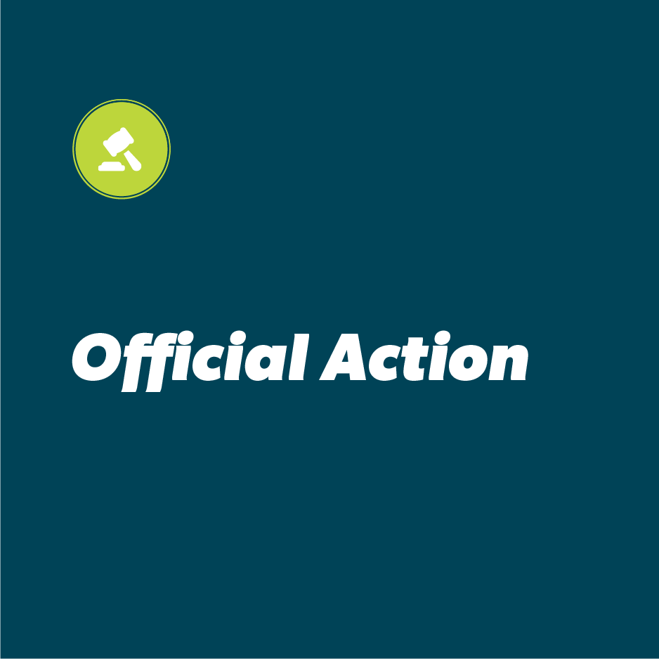 official action examples